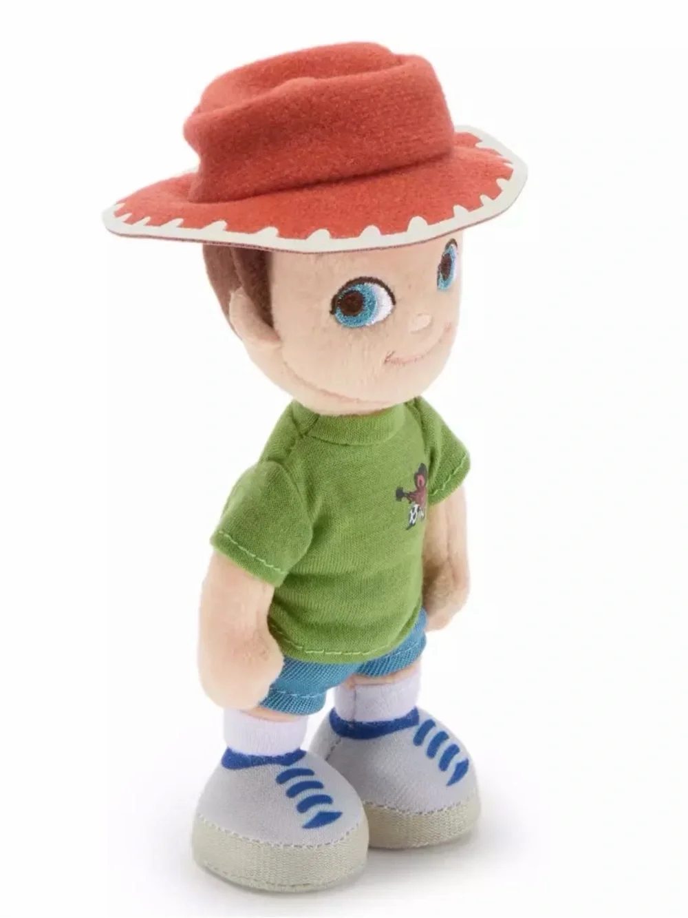 Andy stanDs Plush - Toy Story - Disney Store Japan - 6 1/2